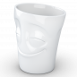 Preview: FiftyEight Henkelbecher Mug Vergnügt weiss